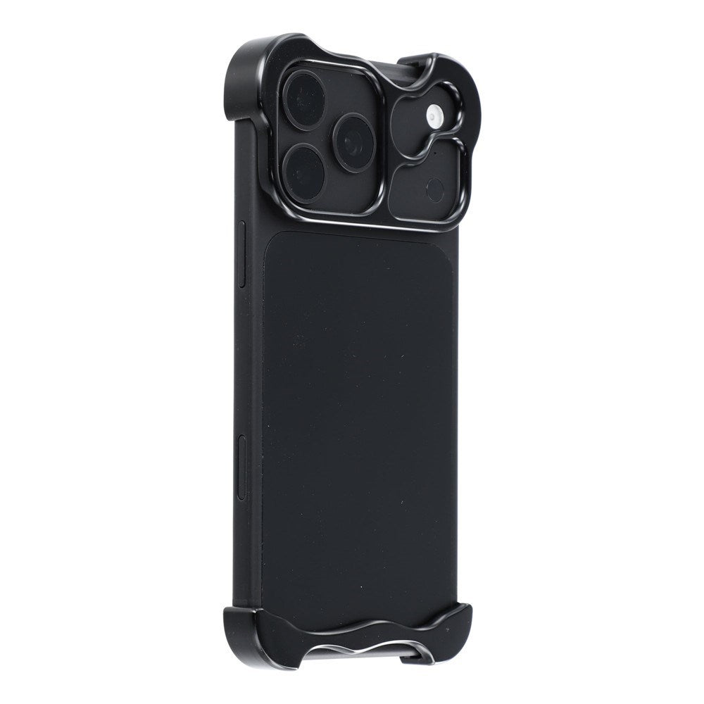 iPhone 17 Pro Two-Piece Metal Bumper Case - Black