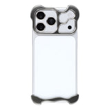iPhone 17 Pro Two-Piece Metal Bumper Case - Grey