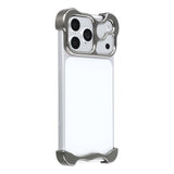 iPhone 17 Pro Two-Piece Metal Bumper Case - Grey