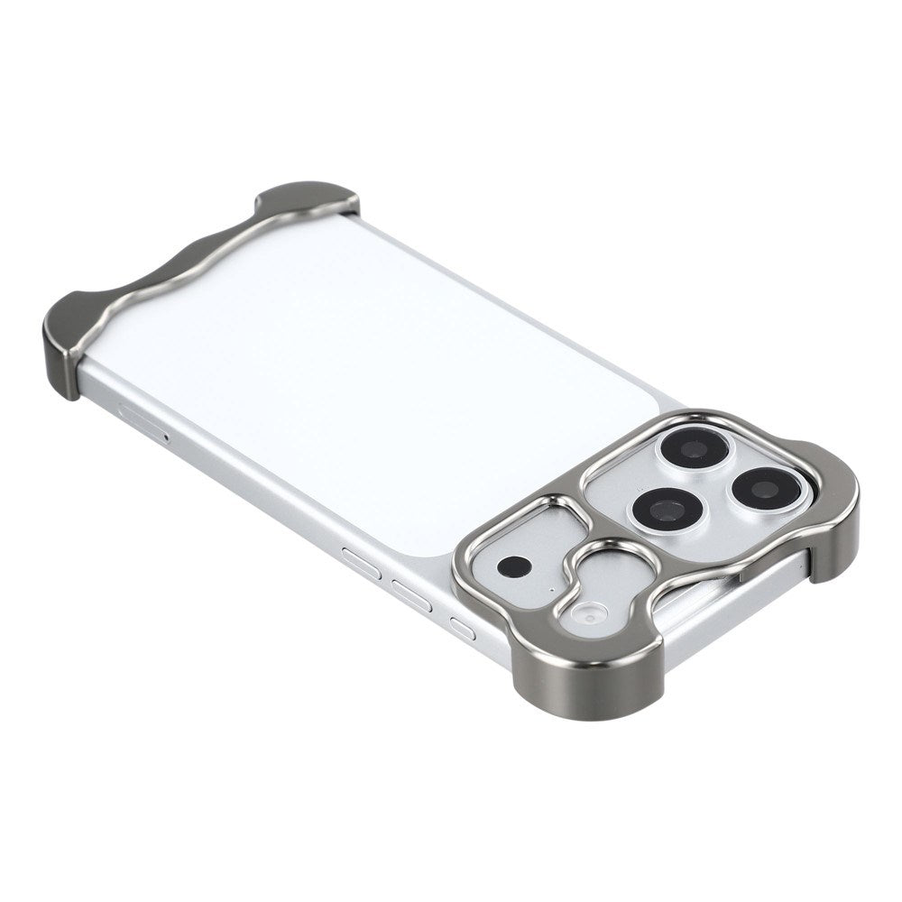 iPhone 17 Pro Two-Piece Metal Bumper Case - Grey