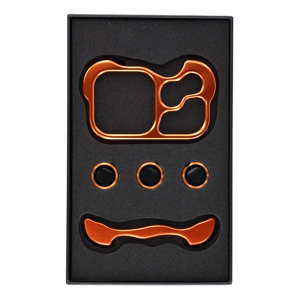 iPhone 17 Pro Two-Piece Metal Bumper Case - Orange