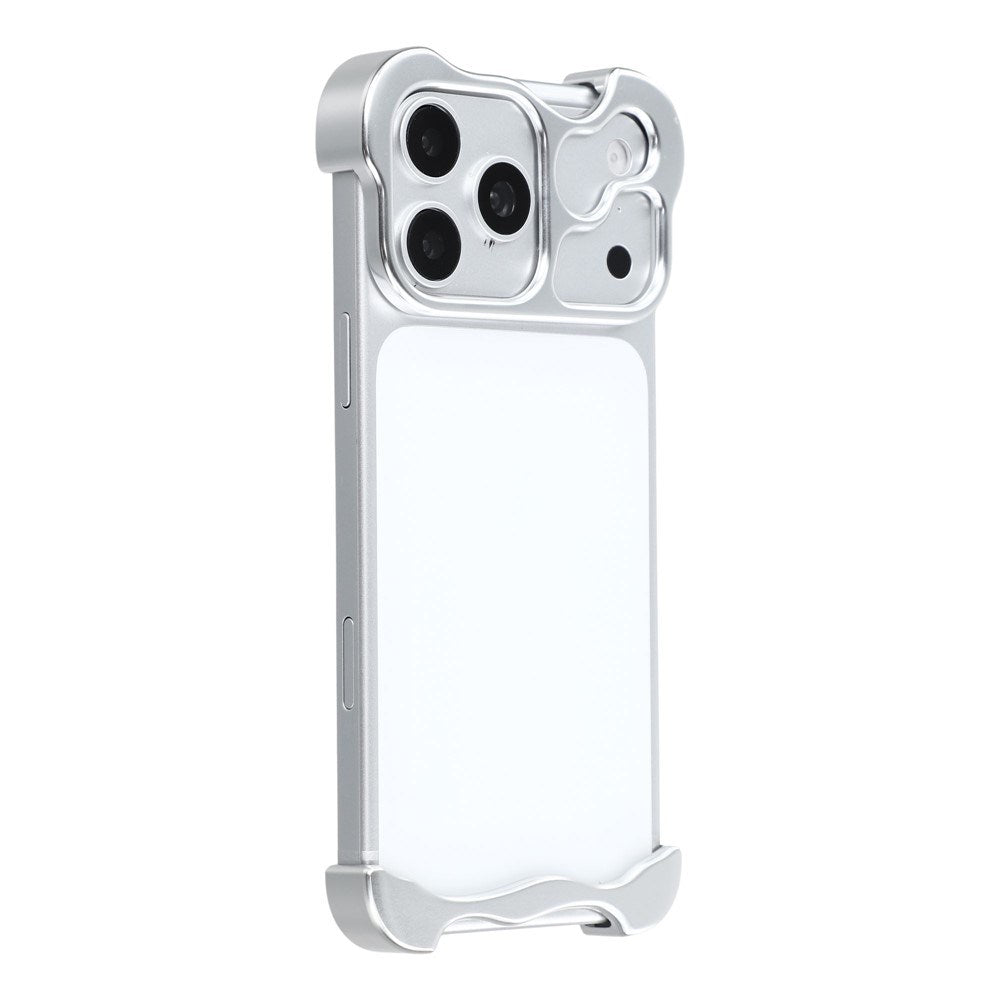 iPhone 17 Pro Two-Piece Metal Bumper Case - Silver