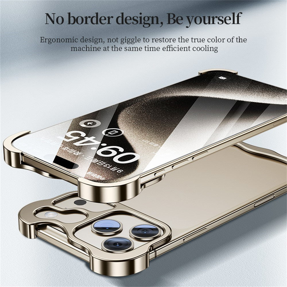 iPhone 17 Pro Two-Piece Metal Bumper Case - Silver