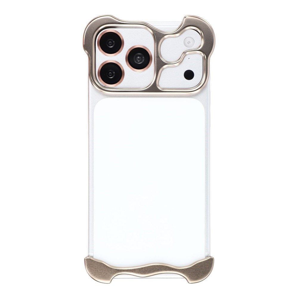 iPhone 17 Pro Two-Piece Metal Bumper Case - Gold