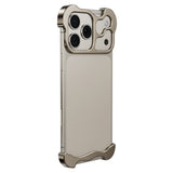 iPhone 17 Pro Two-Piece Metal Bumper Case - Gold