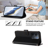 Xiaomi Redmi 15C (5G) / (4G) EIDERWOOD Flip Case with Card Holder & Stand Function - Black