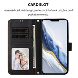 Xiaomi Redmi 15C (5G) / (4G) EIDERWOOD Flip Case with Card Holder & Stand Function - Black