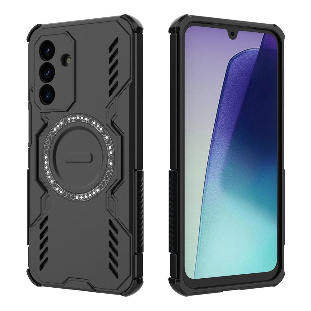 EIDERWOOD Samsung Galaxy A17 (5G) Tough Case with Heat Dissipation - MagSafe Compatible - Black