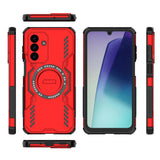 EIDERWOOD Samsung Galaxy A17 (5G) Tough Case with Heat Dissipation - MagSafe Compatible - Red