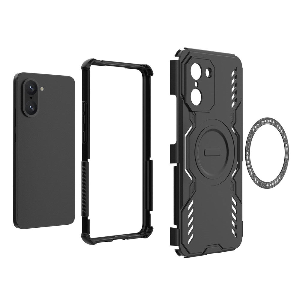 EIDERWOOD OnePlus Nord CE5 Craftsman Case with Heat Dissipation - MagSafe Compatible - Purple