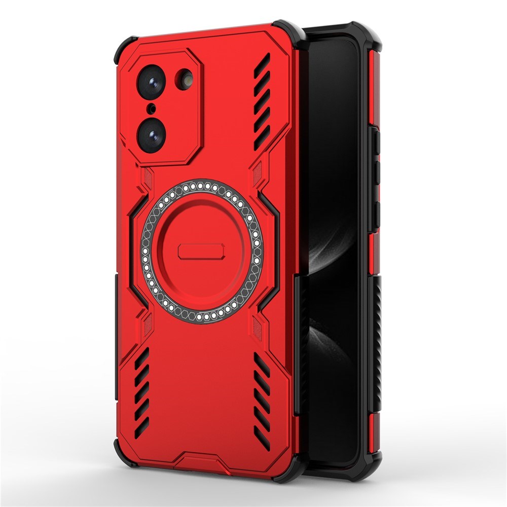 EIDERWOOD OnePlus Nord CE5 Craftsman Case with Heat Dissipation - MagSafe Compatible - Red