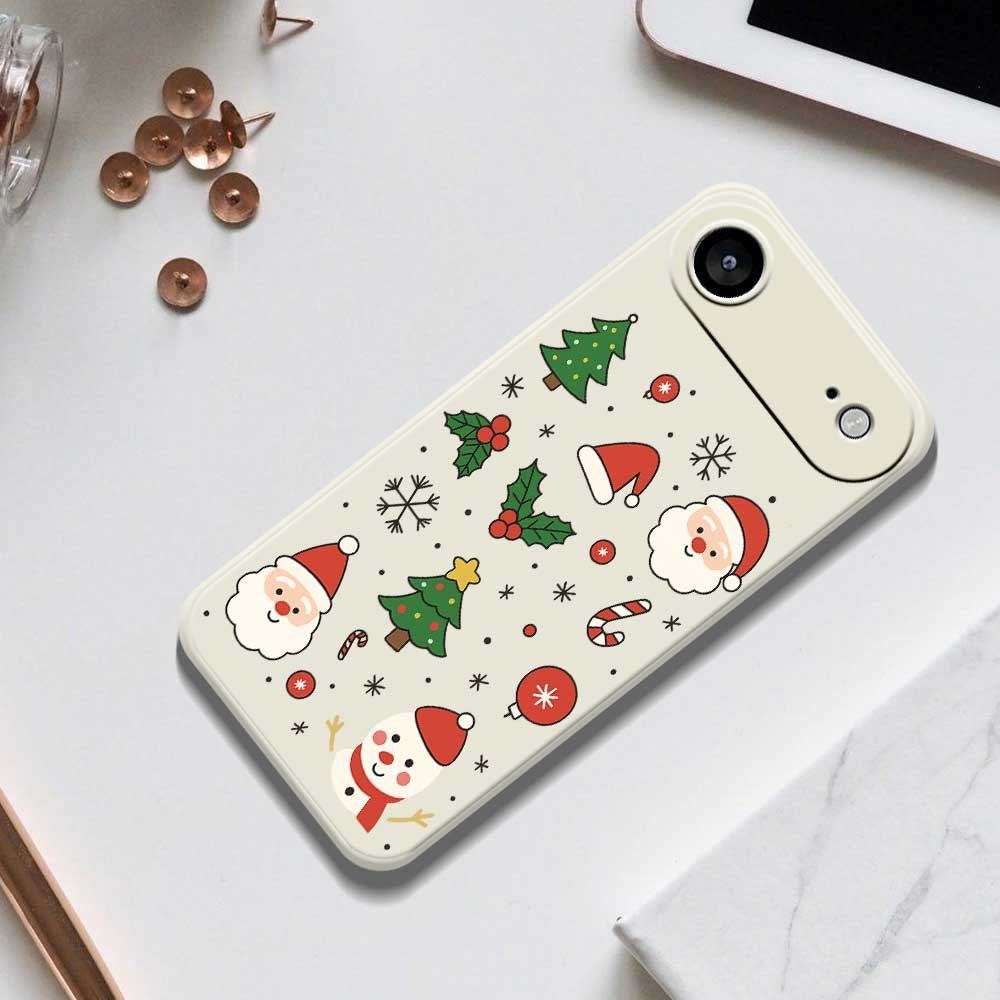 EIDERWOOD iPhone Air Christmas Case - Flexible Plastic - Christmas Motifs / Purple