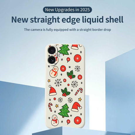 EIDERWOOD iPhone 17 Christmas Case - Flexible Plastic - Christmas Motifs / Green