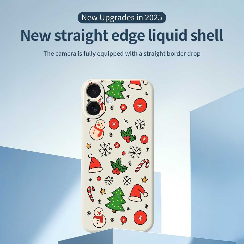 EIDERWOOD iPhone 17 Christmas Case - Flexible Plastic - Christmas Motifs / Purple