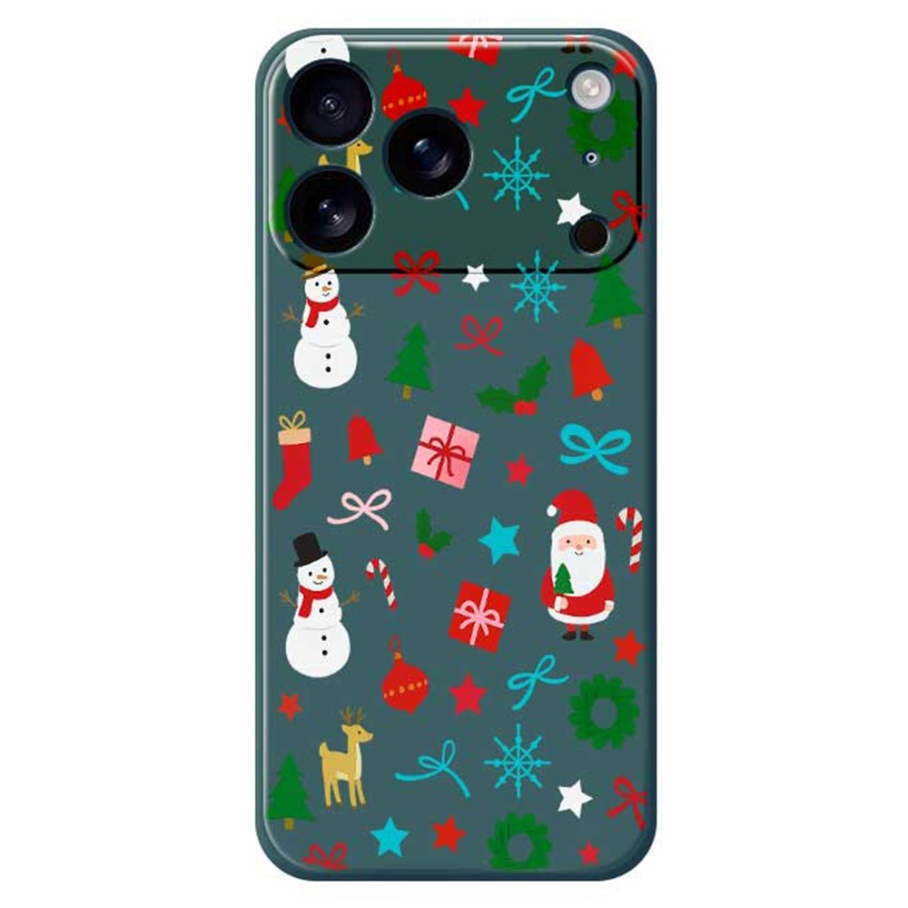 EIDERWOOD iPhone 17 Pro Christmas Case - Flexible Plastic - Christmas Decorations / Green