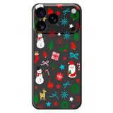 EIDERWOOD iPhone 17 Pro Christmas Case - Flexible Plastic - Christmas Decorations / Black