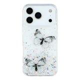 EIDERWOOD iPhone 17 Pro Max Flexible Plastic Case with Butterflies - Transparent