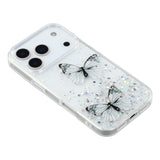 EIDERWOOD iPhone 17 Pro Max Flexible Plastic Case with Butterflies - Transparent