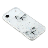EIDERWOOD iPhone Air Flexible Plastic Case with Butterflies - Transparent