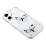 EIDERWOOD iPhone 17 Flexible Plastic Case with Butterflies - Transparent