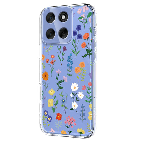 EIDERWOOD Motorola Moto G86 Flexible Plastic Case with Print - Wild Flowers