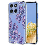 EIDERWOOD Motorola Moto G56 Flexible Plastic Case with Floral Motif - Transparent / Wisteria