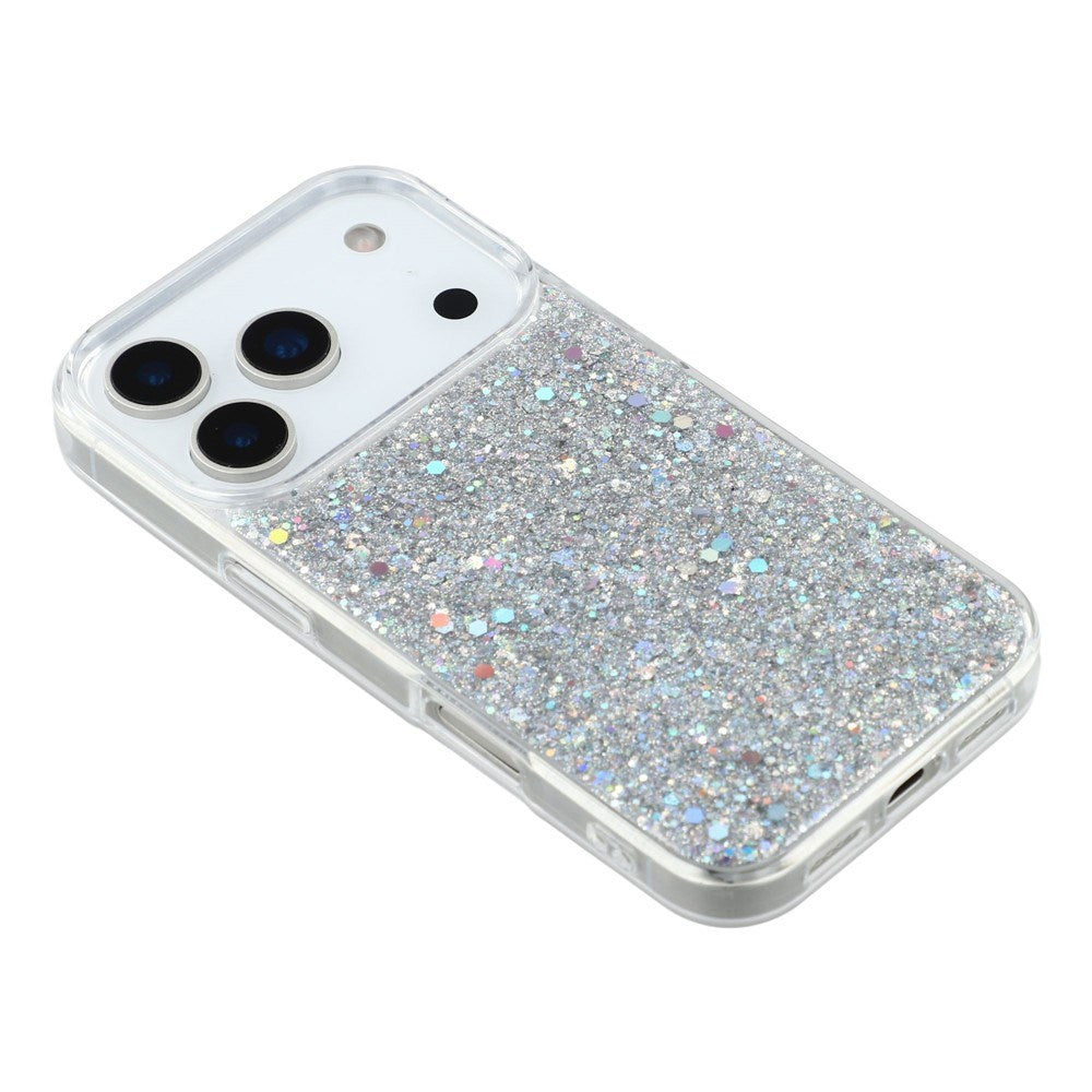 EIDERWOOD iPhone 17 Pro Glitter Case - Silver