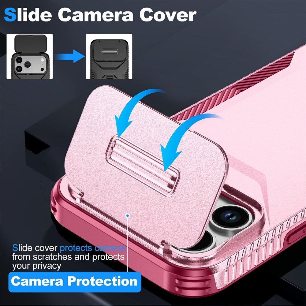 iPhone 18 Pro Max / 17 Pro Max EIDERWOOD Hybrid Plastic Case w. Cam Slider - Pink