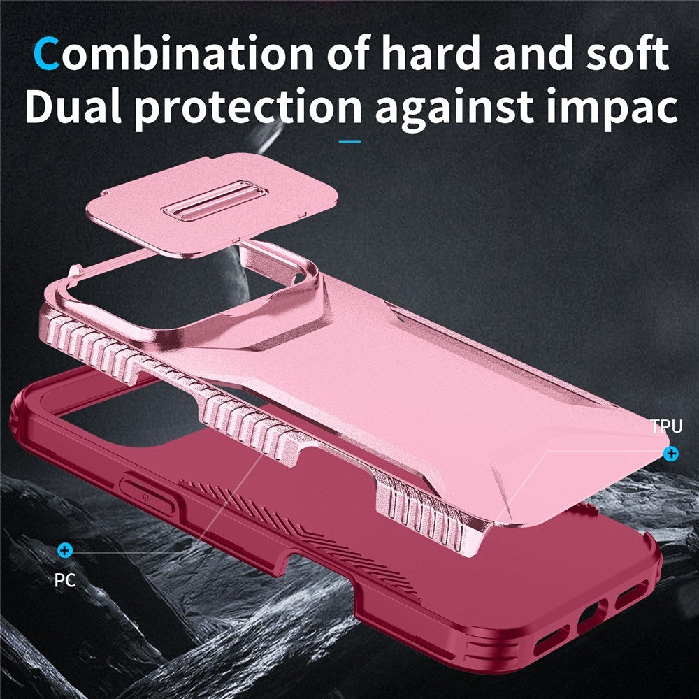 iPhone 18 Pro Max / 17 Pro Max EIDERWOOD Hybrid Plastic Case w. Cam Slider - Pink