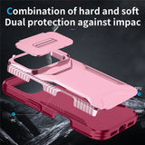 iPhone 18 Pro / 17 Pro EIDERWOOD Hybrid Plastic Case w. Cam Slider - Red