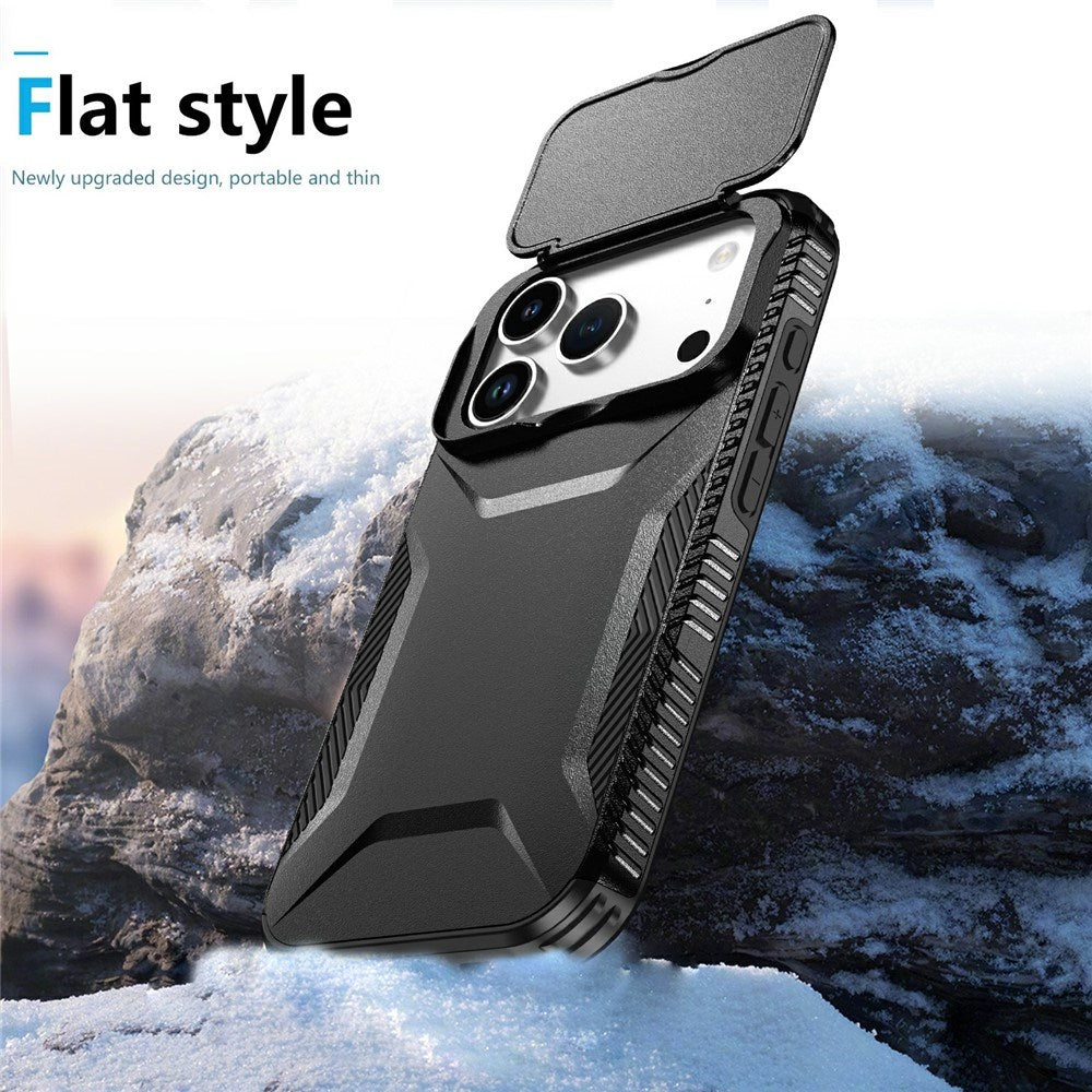 iPhone 18 Pro / 17 Pro EIDERWOOD Hybrid Plastic Case w. Cam Slider - Black
