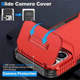 iPhone 18 Pro / 17 Pro EIDERWOOD Hybrid Plastic Case w. Cam Slider - Red