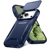 iPhone 18 Pro / 17 Pro EIDERWOOD Hybrid Plastic Case w. Cam Slider - Blue