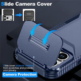 iPhone 18 Pro / 17 Pro EIDERWOOD Hybrid Plastic Case w. Cam Slider - Blue