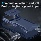 iPhone 18 Pro / 17 Pro EIDERWOOD Hybrid Plastic Case w. Cam Slider - Blue
