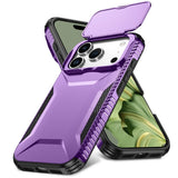 iPhone 18 Pro / 17 Pro EIDERWOOD Hybrid Plastic Case w. Cam Slider - Purple