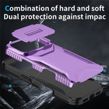 iPhone 18 Pro / 17 Pro EIDERWOOD Hybrid Plastic Case w. Cam Slider - Purple