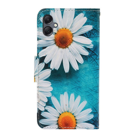EIDERWOOD Samsung Galaxy A07 Faux Leather Case with Wallet & Strap - Flower