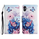 EIDERWOOD Samsung Galaxy A07 Faux Leather Case with Wallet & Strap - Butterfly