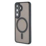 Samsung Galaxy S25 FE Hybrid Plastic Case - MagSafe Compatible - Black