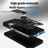 Xiaomi Redmi 15C (5G) / (4G) EIDERWOOD Tough Case with Stand Function - MagSafe Compatible - Blue