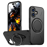 EIDERWOOD iPhone 17 Case with Rotating Kickstand - MagSafe Compatible - Black