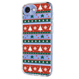 EIDERWOOD iPhone 16e Flexible Plastic Christmas Case with Motif - Transparent / Pattern