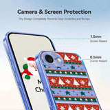 EIDERWOOD iPhone 16e Flexible Plastic Christmas Case with Motif - Transparent / Pattern