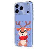 EIDERWOOD iPhone 17 Pro Max Flexible Plastic Christmas Case with Motif - Transparent / Reindeer