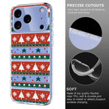 EIDERWOOD iPhone 17 Pro Flexible Plastic Christmas Case with Motif - Transparent / Pattern