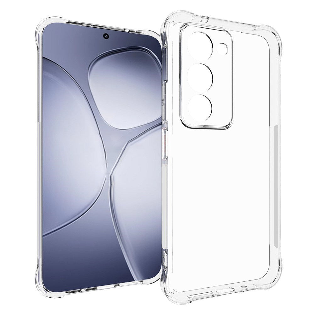 Xiaomi Redmi 15 (5G) EIDERWOOD Flexible Plastic Case with Shock-Absorbing Corners - Transparent