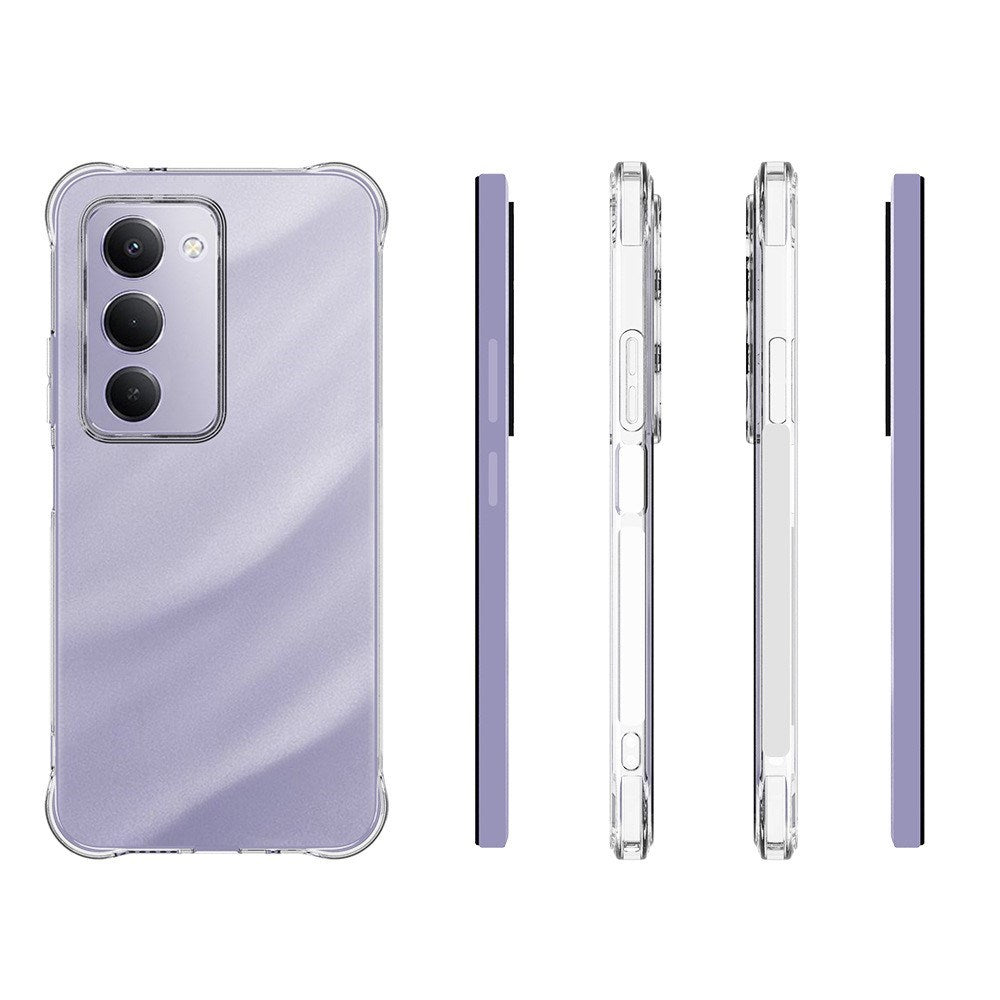 Xiaomi Redmi 15 (5G) EIDERWOOD Flexible Plastic Case with Shock-Absorbing Corners - Transparent