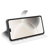 EIDERWOOD Honor 400 Smart Faux Leather Flip Case with Cardholder & Stand Function - White