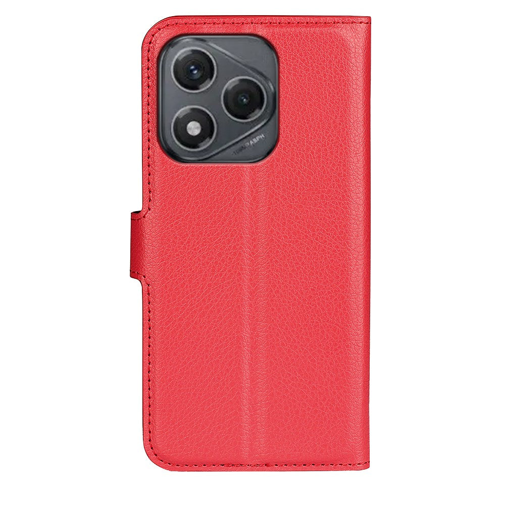 EIDERWOOD Honor 400 Smart Faux Leather Flip Case with Cardholder & Stand Function - Red